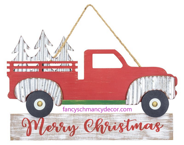 Farm Truck Christmas Tree Hanger