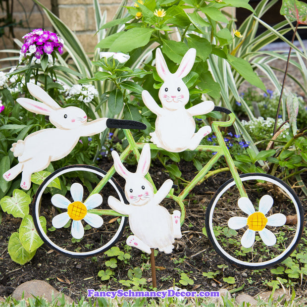 Bicycle Bunnies by The Round Top Collection