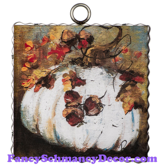 Rozie Cream Pumpkin by The Round Top Collection F19124 FancySchmancyDecor