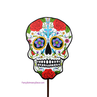 Day of the Dead Skull The Round Top Collection F9051