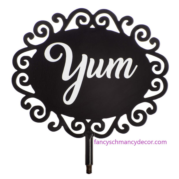 "Yum" Finial by The Round Top Collection