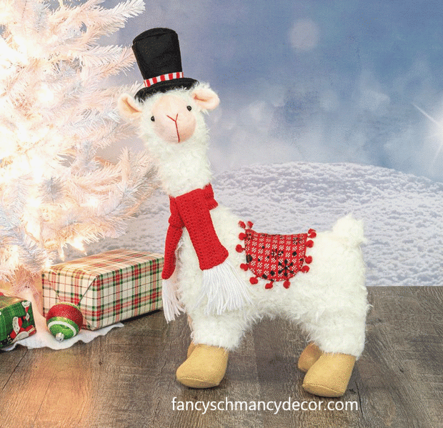 Large Top Hat Llama Stander