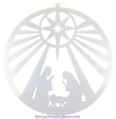 North Star Nativity Cut-Out Hanger