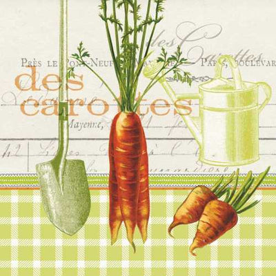 Les Carottes Paper Napkin