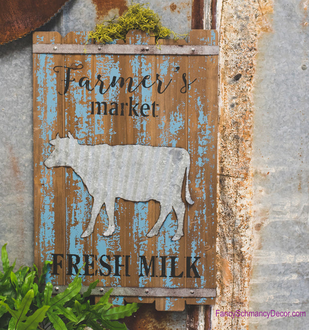 Fresh Milk Sign