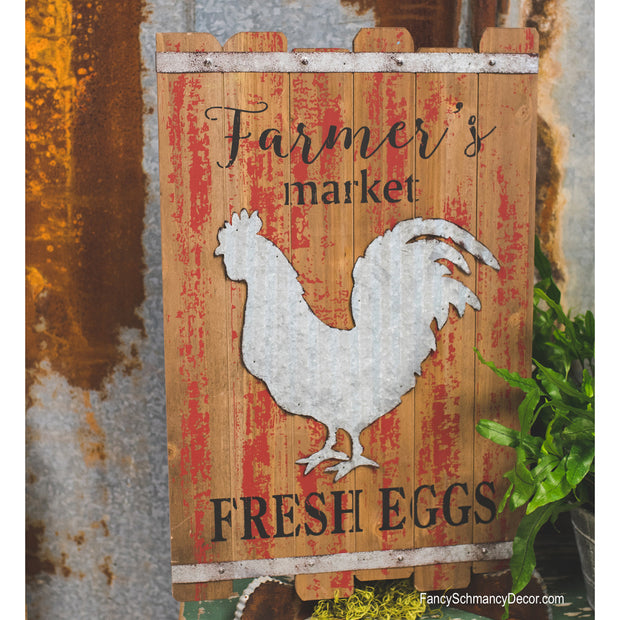 Fresh Eggs Sign