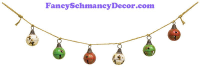 Weathered Christmas Bells Banner
