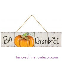 Be Thankful Fall Hanger