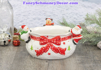 Ole Saint Nick Candy Bowl