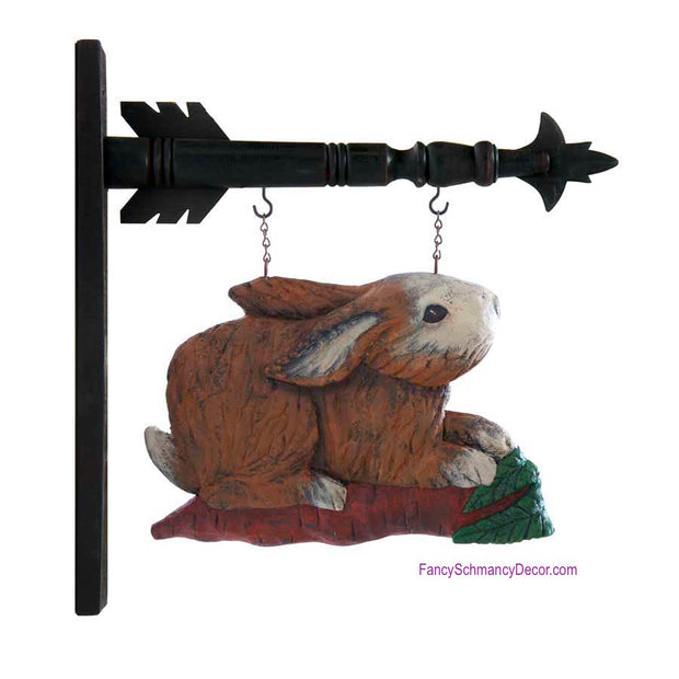 Rabbit on Carrot Arrow Replacement by K&K Interiors