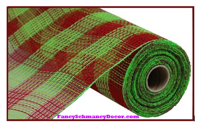 10.5" X 10 yd Faux Jute/Pp Small Check Mesh