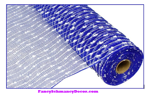 21" X 10 yd Cotton Ball/Poly Mesh