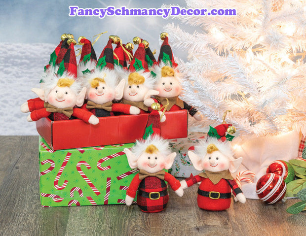 Pax & Poppy Elf Ornament 2 Asst.