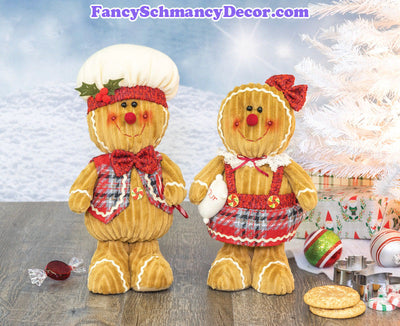 Sugarplum Gingerbread Stander 2 Asst.