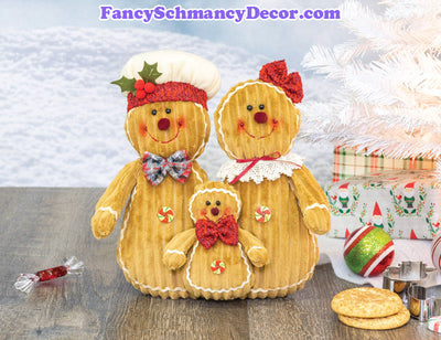 Sugarplum Gingerbread Family Tabletop