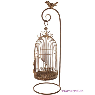 Birdcage with Stand - RAZ Imports