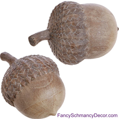 5" Acorn by Raz Imports