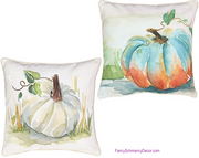 Pumpkin Pillow by Raz Imports