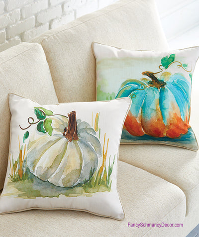 Pumpkin Pillow by Raz Imports