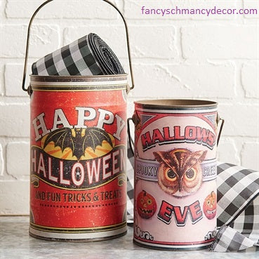 Halloween Buckets by Raz Imports