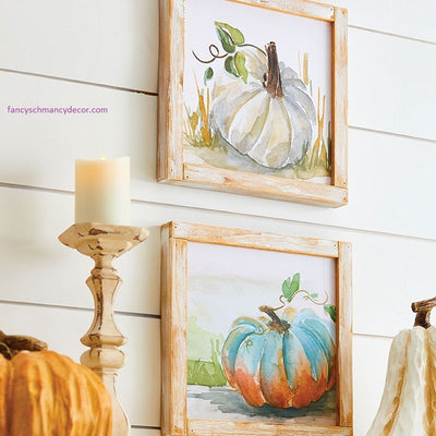 Pumpkin Wall Art by Raz Imports