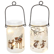 Lighted Mason Jar Ornament by RAZ Imports