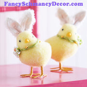 7.5" Chick with Bunny Ears by RAZ Imports