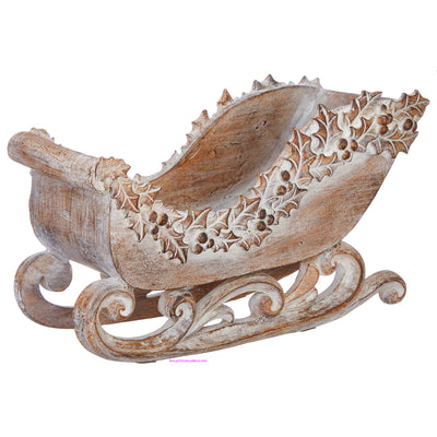 11.75" Holly Sleigh by RAZ Imports