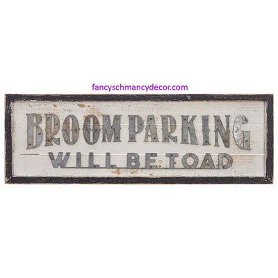 Broom Parking Framed Wall Art by RAZ Imports