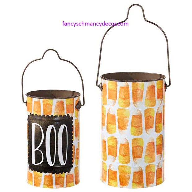 Halloween Buckets Set of 2 by RAZ Imports