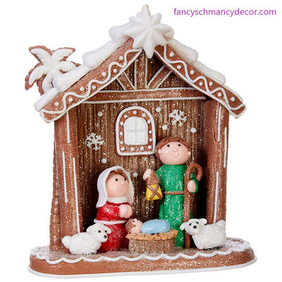 6.75" Nativity Scene by RAZ Imports