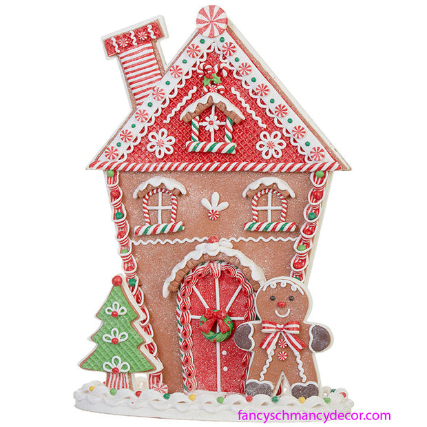 18.5" Flat Gingerbread House by RAZ Imports