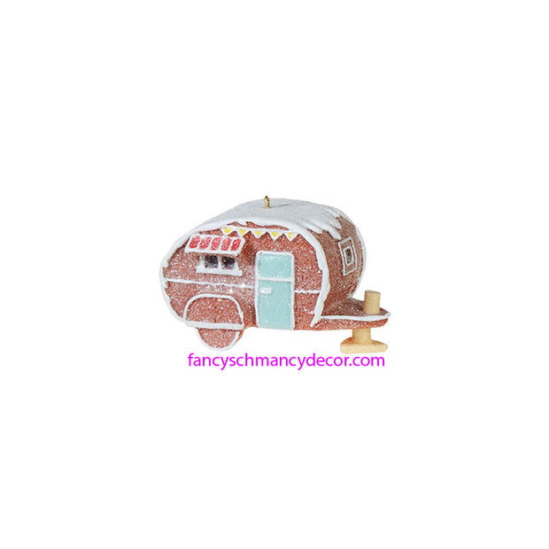 Gingerbread Camper Ornament by RAZ Imports