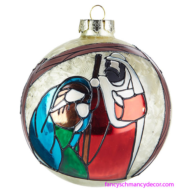 4" Nativity Ball Ornament by RAZ Imports