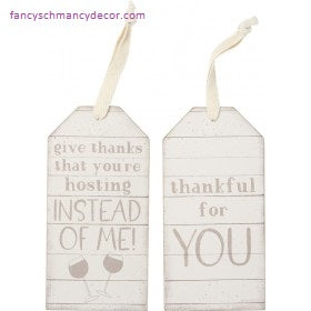 Bottle Tag - Thanks You're Hosting Instead Of Me
