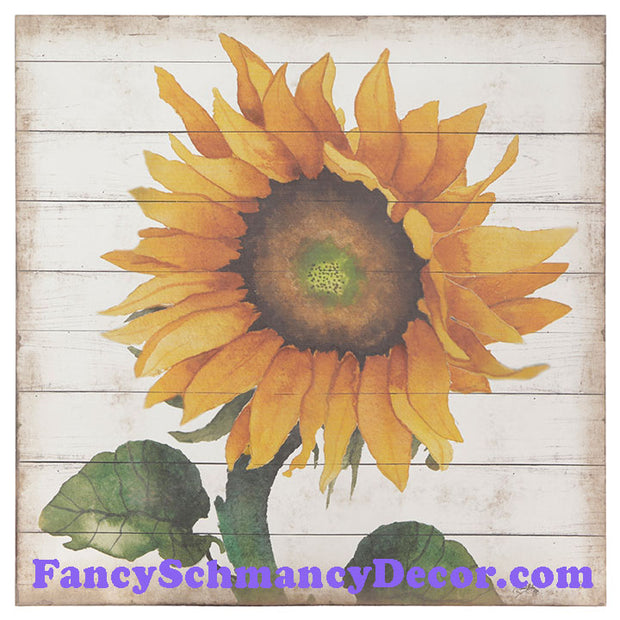 24" Sunflower Wall Art by RAZ Imports