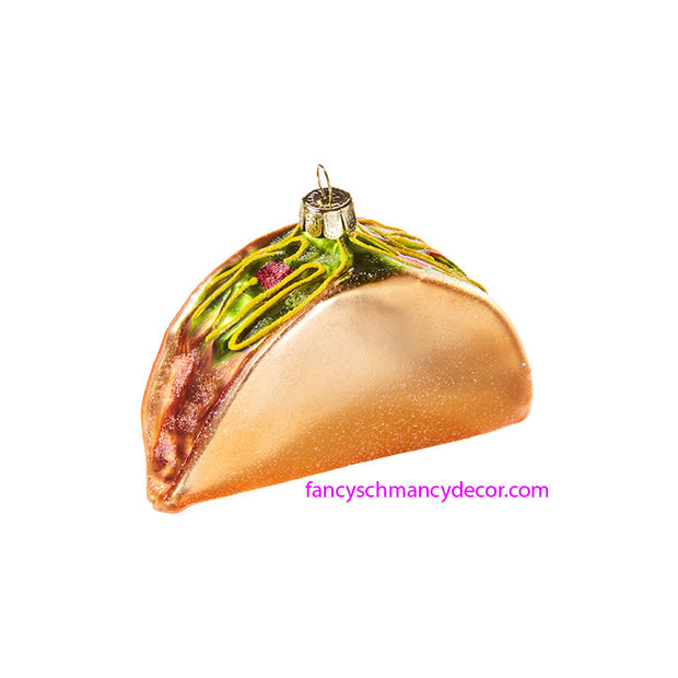 4 " Taco Ornament by RAZ Imports