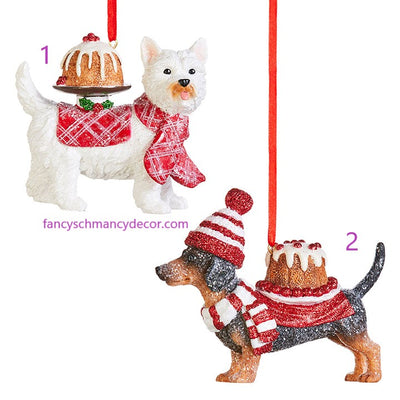 4" Pupcake Dog Ornament by RAZ Imports
