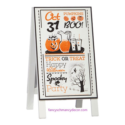 12.5" Halloween Party Sandwich Board by RAZ Imports