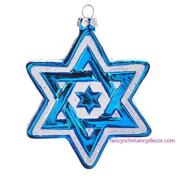 5" Star of David Ornament by RAZ Imports
