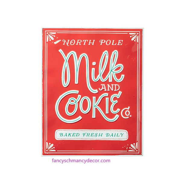 19" Milk and Cookie Co. Wall Art by RAZ Imports