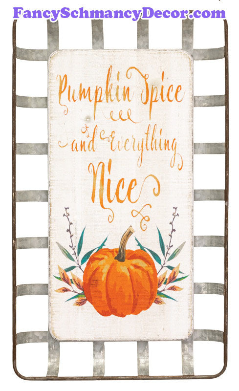 Pumpkin Spice Sign