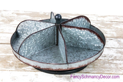 Round Tabletop Metal Lazy Susan