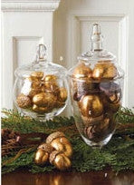 Holiday - Gold Acorn Ornaments - FancySchmancyDecor