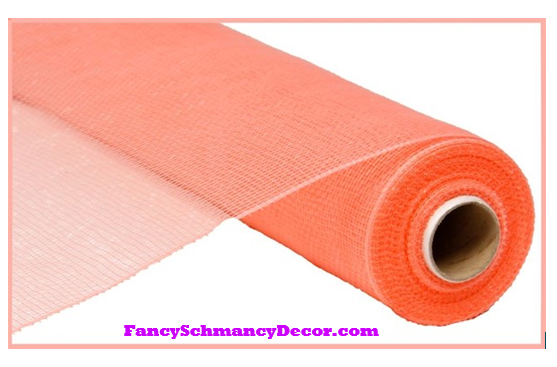21" X 10 yd Coral Mesh
