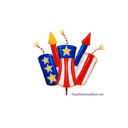 Pile of Fire Crackers Stake by The Round Top Collection A16014 - FancySchmancyDecor - 2