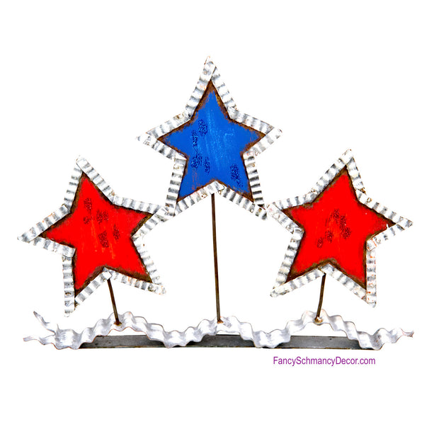 3 Star Ribbon by The Round Top Collection A18007