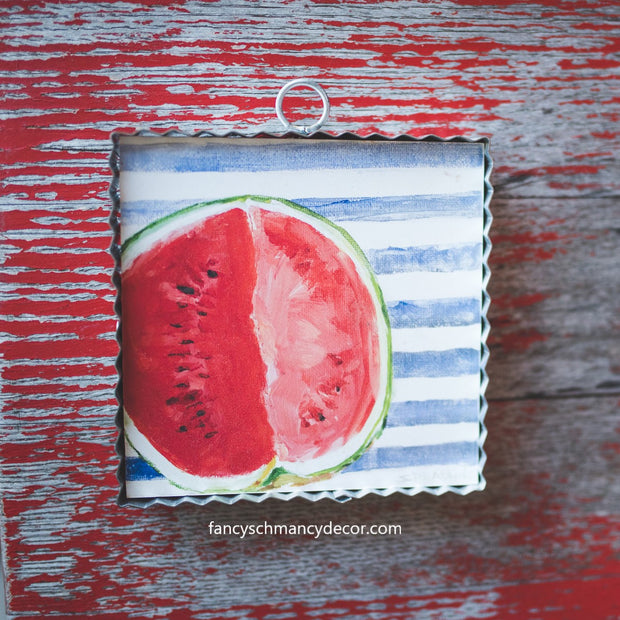 Mini Patriotic Watermelon Print by The Round Top Collection