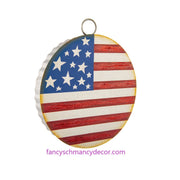Mini Gallery American Flag Charm by The Round Top Collection