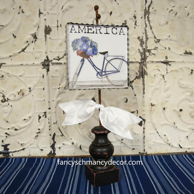 Mini Americana Bike Print by The Round Top Collection